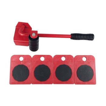 4 PC Rollers & 1PC Heavy Furniture Mover Transport Set - Image 4