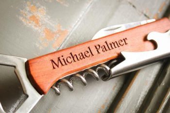 Personalized Engraving Corkscrew + Wine Bottle Opener - Image 5
