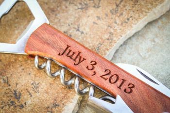 Personalized Engraving Corkscrew + Wine Bottle Opener - Image 7