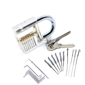 Transparent Lock Pick Practice Set - Image 2