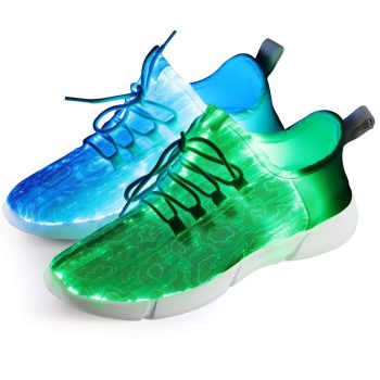 Light Up Optical Fiber Sneakers - Image 2