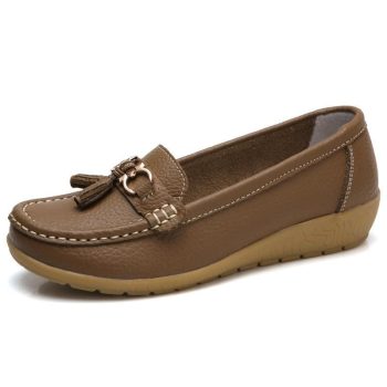 Genuine Leather Women Casual Shoes - Image 7