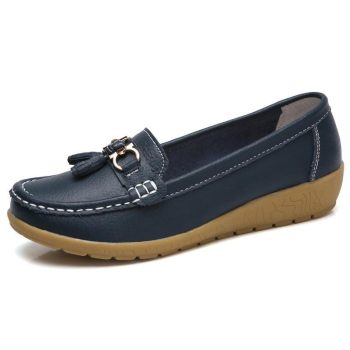Genuine Leather Women Casual Shoes - Image 4