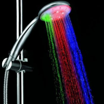 Colorful Bathroom LED Shower Water Light - Image 5