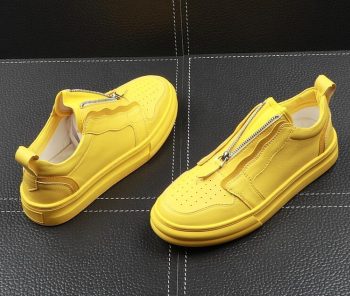 Men Street trendsetter zipper style Casual shoes - Image 7