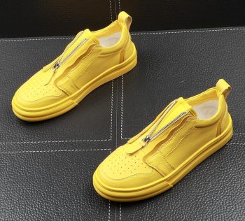 Men Street trendsetter zipper style Casual shoes - Image 6