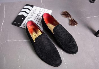 Men street trendsetter comfortable leather Flats Shoes - Image 4