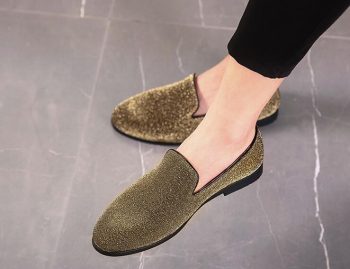 Men street trendsetter comfortable leather Flats Shoes - Image 5
