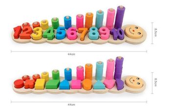 Kids Counting And Stacking Board - Image 6
