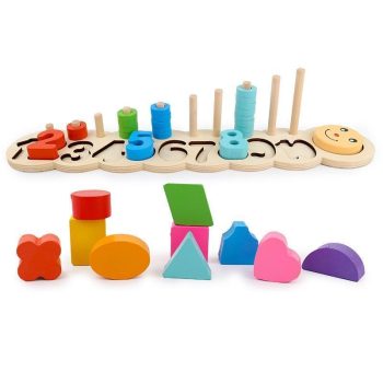 Kids Counting And Stacking Board - Image 4