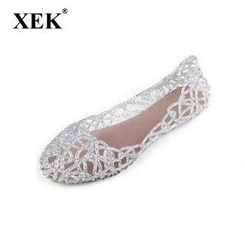 women sandals breathable shoes crystal jelly nest crystal sandals - Image 2