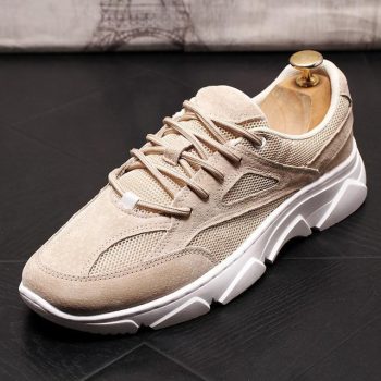 New Men Mesh breathable comfortable Loafers Casual Flats Shoes - Image 9