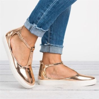 Women Sandals Fashion Women Closed Toe Flat Shoes - Image 6