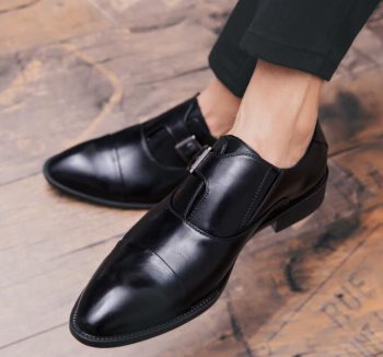 New arrival Men pointed Designer style Leather Shoes - Image 7