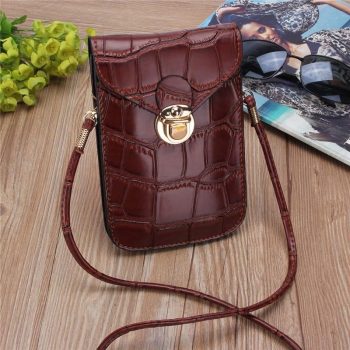 Silver Mobile Phone Mini Bags Small Clutches Shoulder Bag - Image 3