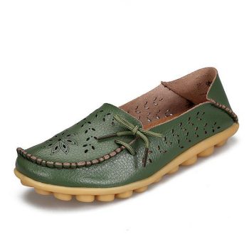 PU Leather Flats Shoes Female Loafers Women Casual Shoes - Image 11