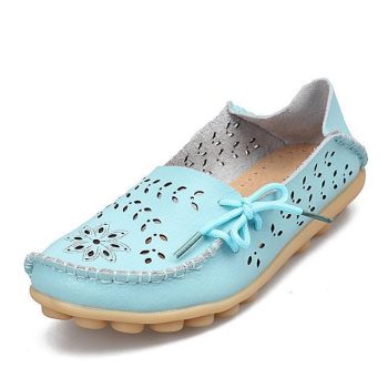 PU Leather Flats Shoes Female Loafers Women Casual Shoes - Image 9