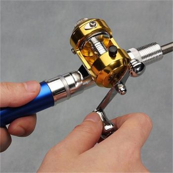 Telescopic Pocket Pen Fishing Rod - Image 3