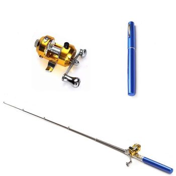 Telescopic Pocket Pen Fishing Rod - Image 5