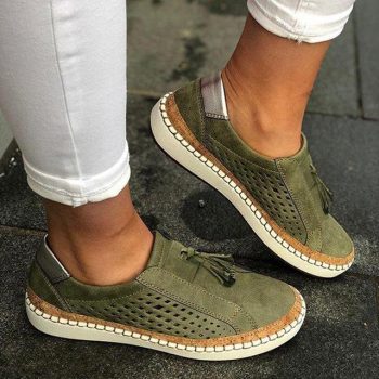 Casual Shoes Slip-On Sneaker Woman Ladies Comfortable Lady Loafers - Image 8
