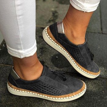 Casual Shoes Slip-On Sneaker Woman Ladies Comfortable Lady Loafers - Image 4