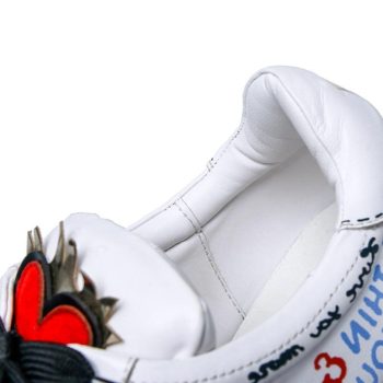 Women Flat Heels Genuine Leather Lace Up Rivets Cow Leather Comfortable Shoes - Image 6