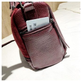 New Arrival Nubuck PU Leather Handbags for Women - Image 3