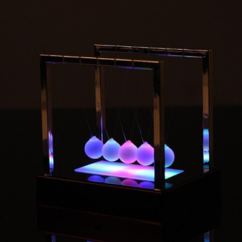 Newton's Cradle LED Light Up Desktop - Image 6
