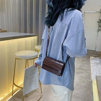 Stone Pattern Crossbody Bags For Women - Image 11