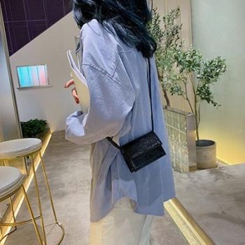 Stone Pattern Crossbody Bags For Women - Image 6