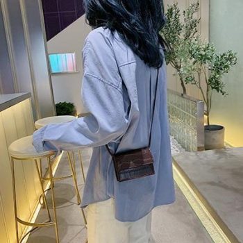 Stone Pattern Crossbody Bags For Women