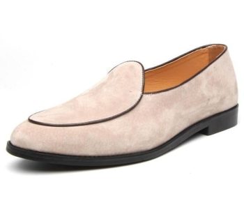 Street Trendy pointed suede dress slip-on comfortable leather shoes - Image 8