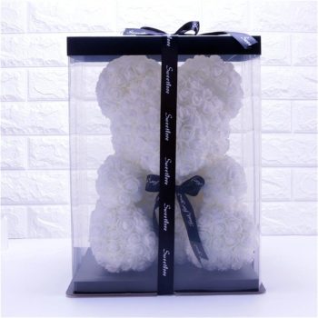 Teddy Bear Rose Flower Doll - Image 4