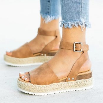 Wedges Shoes For Women Sandals - Image 3
