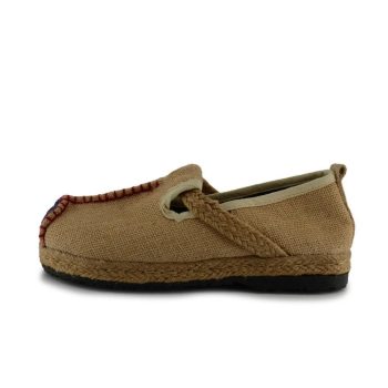 Casual Plain Linen Cotton Loafers - Image 7