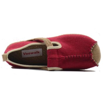 Casual Plain Linen Cotton Loafers - Image 6