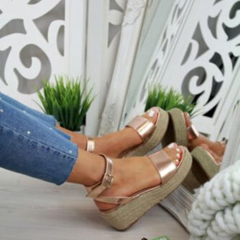 Wedges Shoes Women Pumps High Heels Sandals - Image 7