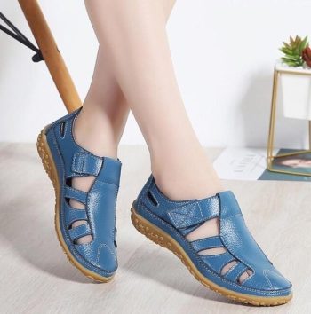 Women Gladiator Sandals Shoes Genuine Leather - Image 8