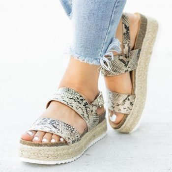 New Platform Sandals With Wedges Shoes For Women - Image 6