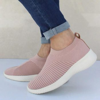 Women Shoes Knitting Sock Sneakers - Image 6