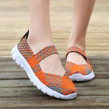 Breathable Casual Shoes Woman Flats Fashion Women Platform Shoes - Image 4