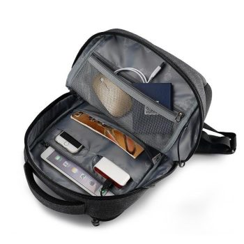 New Multifunctional USB Charging Laptop Backpack 15.6 Inch Backpack - Image 4