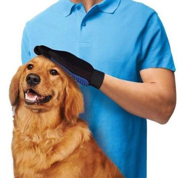 Pet Grooming Gloves - Hair Removing Mitts for Dogs and Cats - Image 4