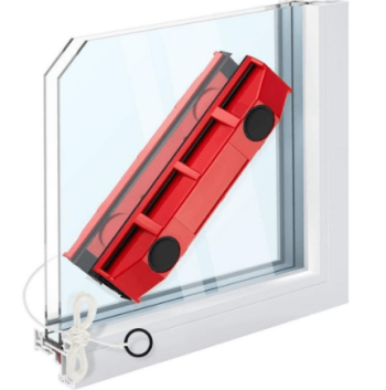 Magnetic Window Cleaner - Double Sided Brush - Image 13
