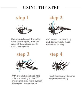 Premium Quality 4d Silk Fiber Lash Mascara - Waterproof - Image 2