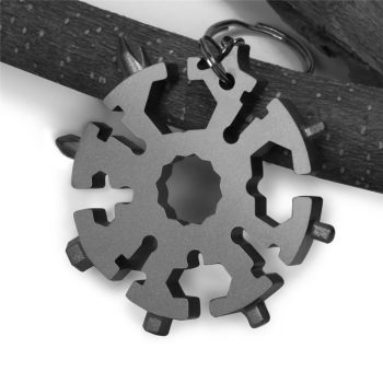 Snowflake Keychain Multi-Tool