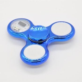 Best Seller LED Light-Up Metallic Fidget Spinner - Image 7