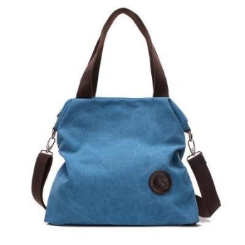 Limited Edition Casual Canvas Retro Tide Bag Middle School Student Travel Bag - Image 3