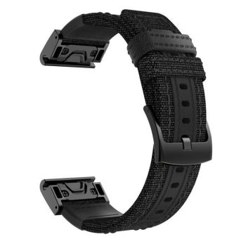 Limited Edition Canvas Leather Garmin Fenix Strap - Image 4
