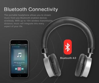 New Cushion-Fitted Wireless Bluetooth Remix Stereo Headphone for iPhones Androids Windows - Image 10
